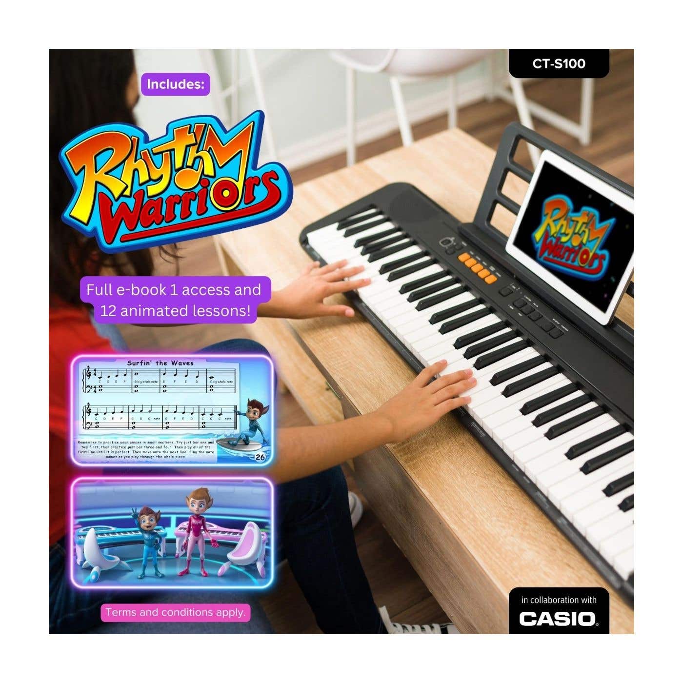 Casio cts100 casiotone keyboard cheap